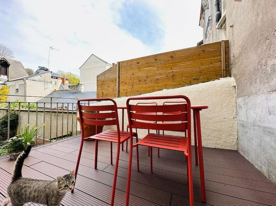 Le Jardin Secret - Jardin/Loire Apartman Tours Kültér fotó