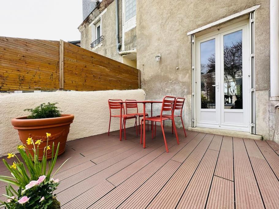 Le Jardin Secret - Jardin/Loire Apartman Tours Kültér fotó